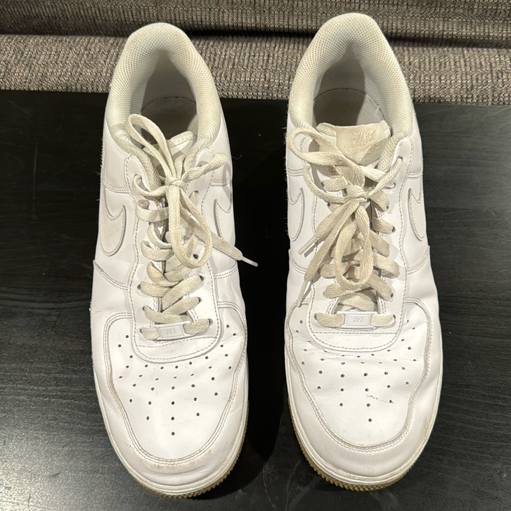 Air Force one gum sole